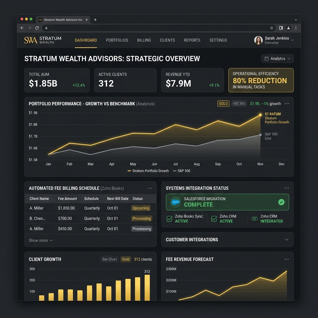 Stratum Wealth Advisors New York Finance Analytics